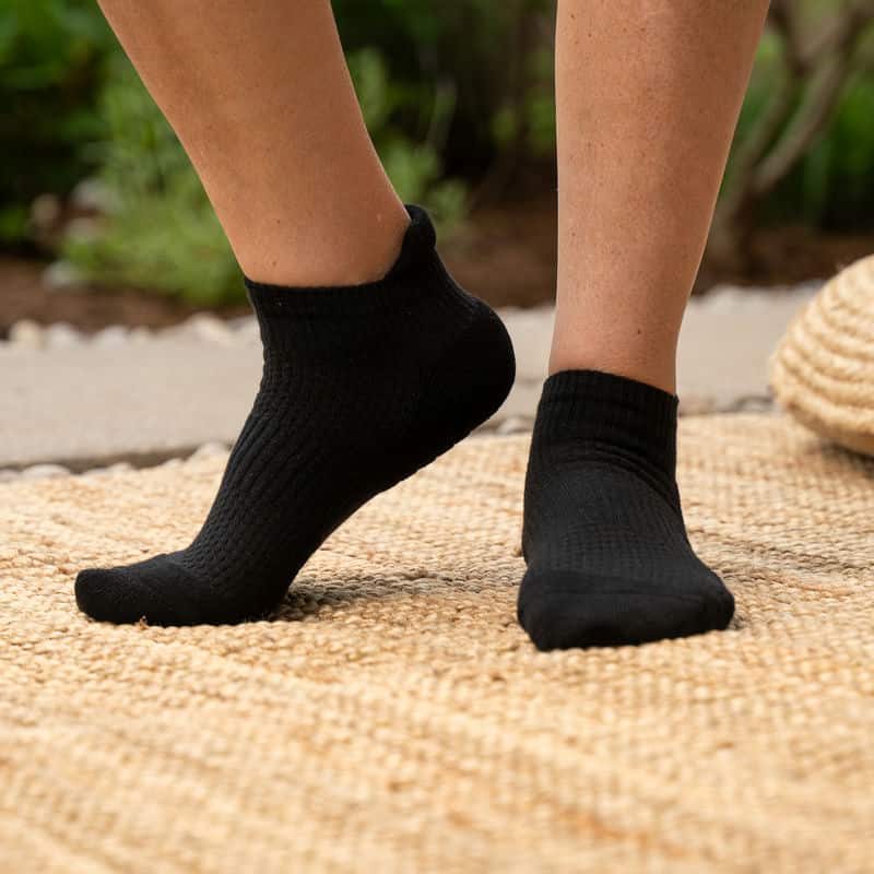 Black Ankle Compression Socks - Image 3