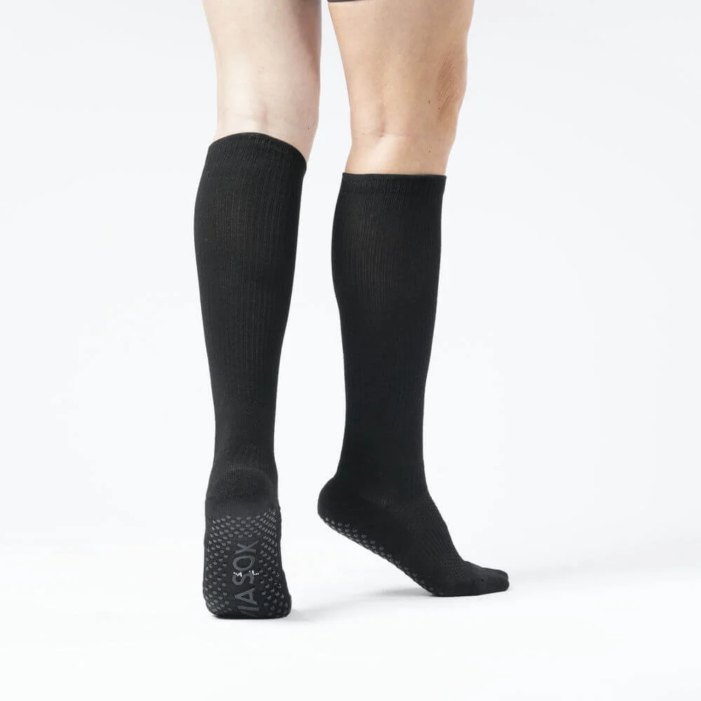 Black Compression Gripper Socks - Image 3