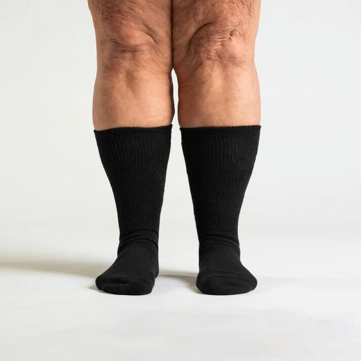 Black EasyStretch™ Socks Bundle 12-Pack - Image 4