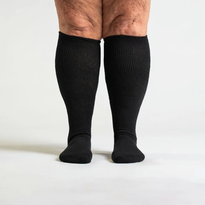 Black EasyStretch™ Socks Bundle 5-Pack - Image 3