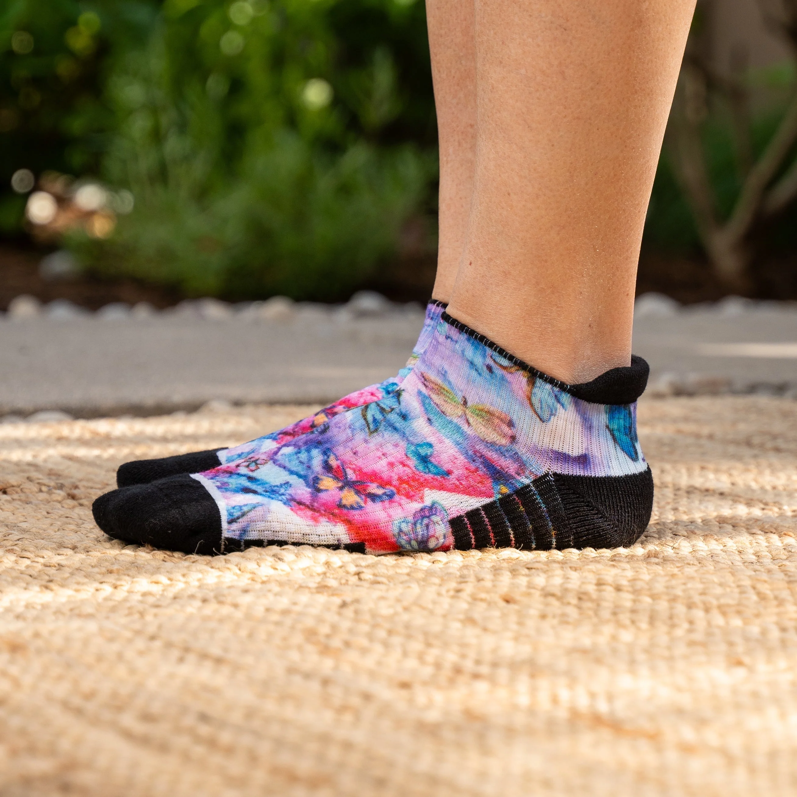 Blooming Brights Ankle Compression Socks 5-Pack Bundle - Image 4