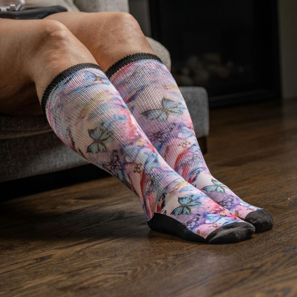 Butterfly EasyStretch™ Socks - Image 6