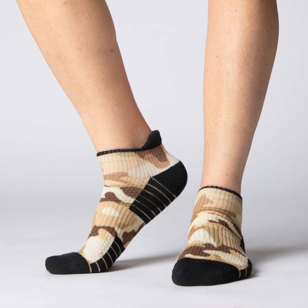 Desert Camo Ankle Compression Socks - Image 3