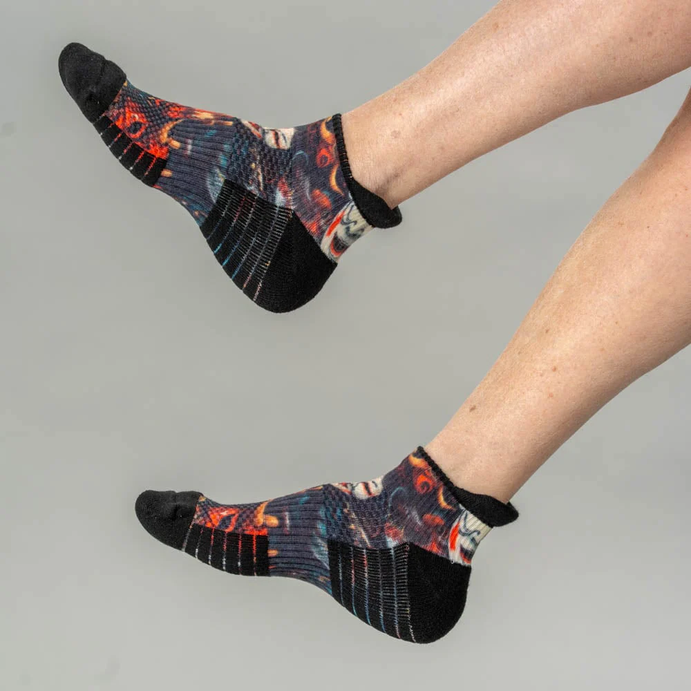 Dragon Faces Ankle Compression Socks - Image 4