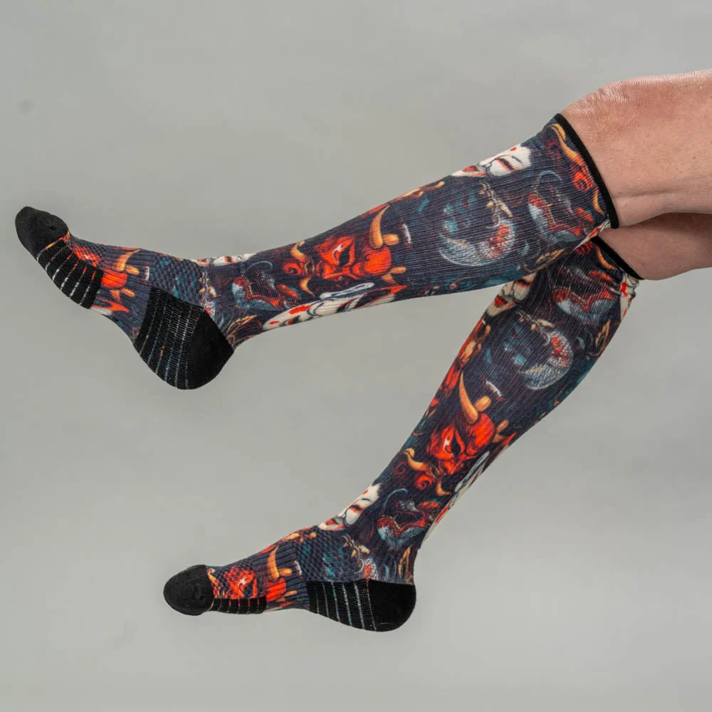 Dragon Faces Compression Socks - Image 5