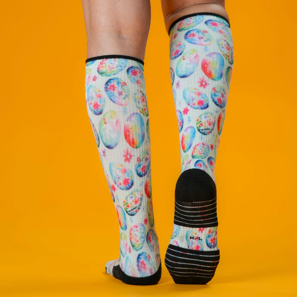 Easter Eggs Compression Socks - Image 4