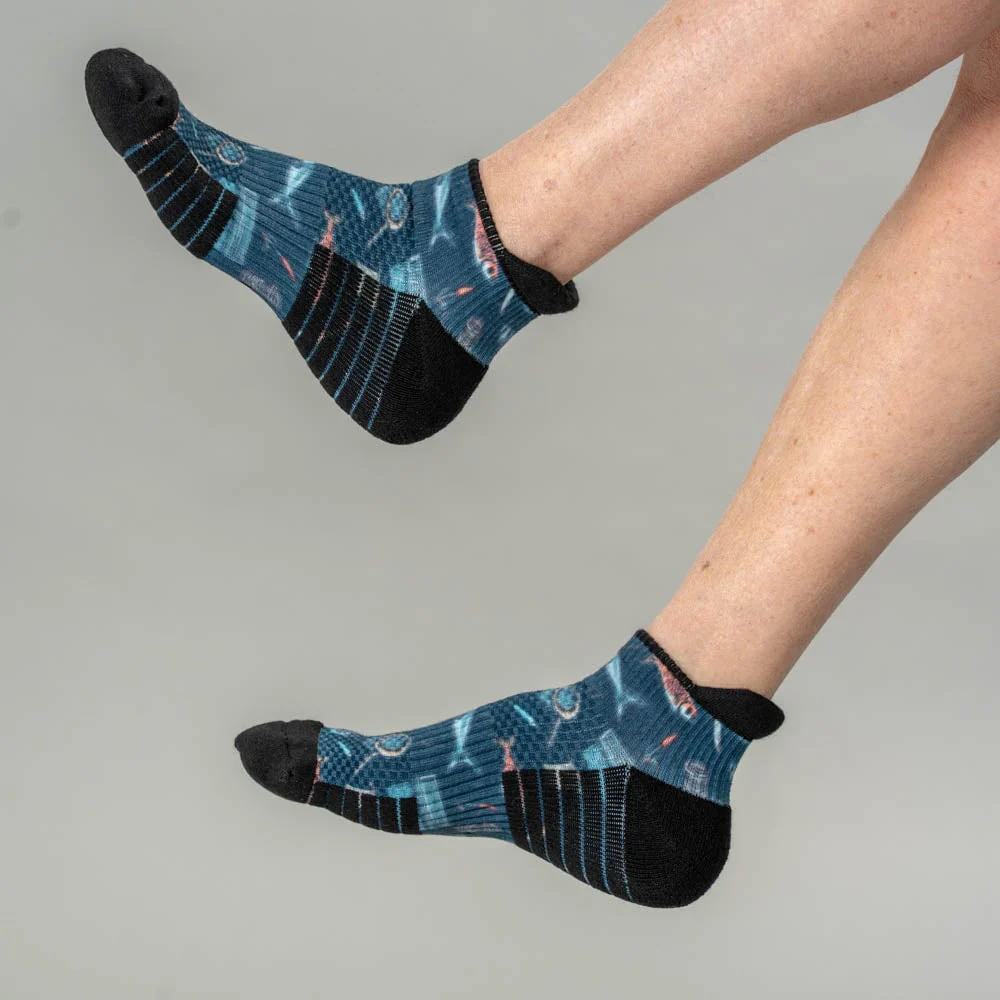 Fish ‘n Hooks Ankle Compression Socks - Image 4