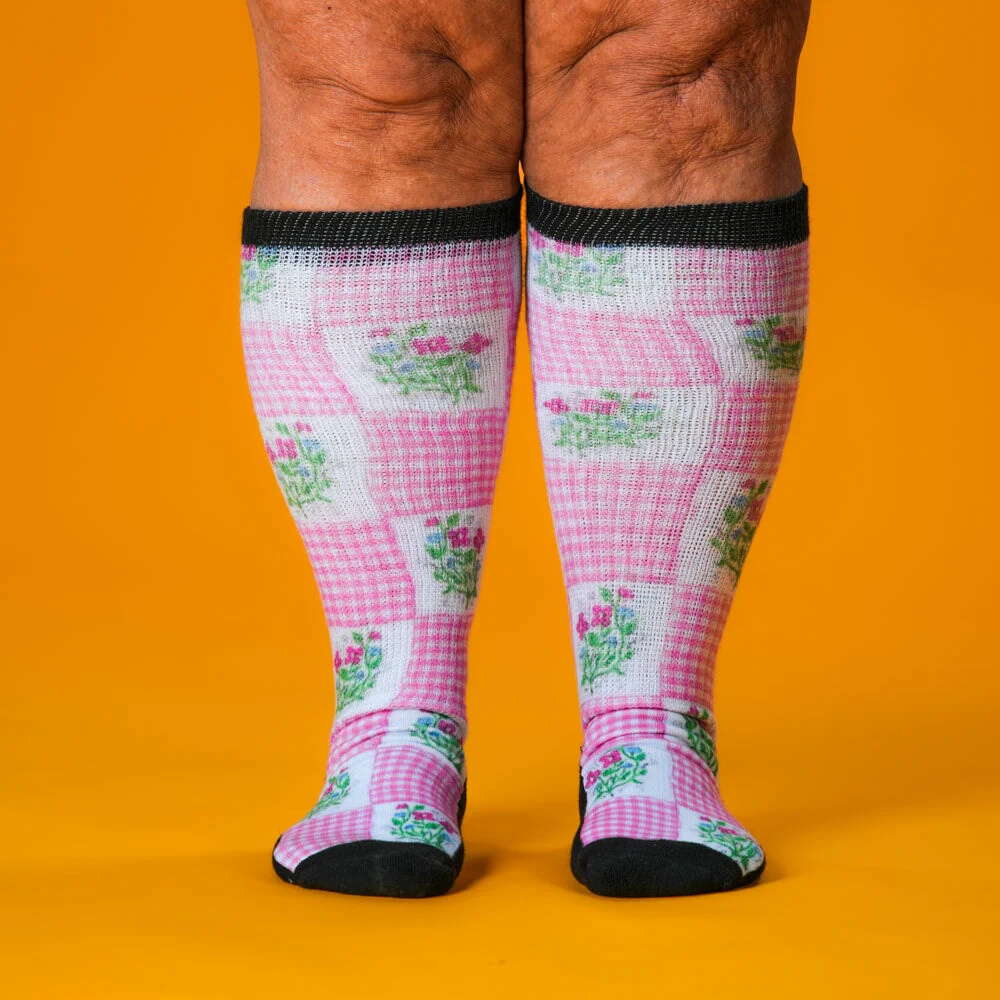 Grandma's Quilt EasyStretch™ Socks - Image 3