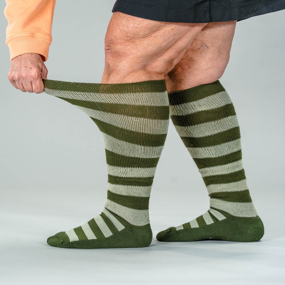Green EasyStretch™ Socks - Image 4