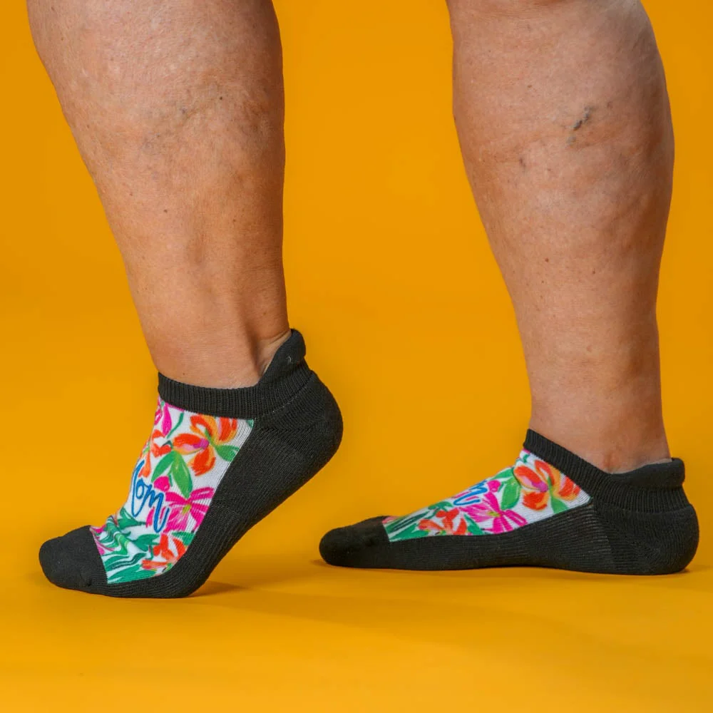 Mom's Bouquet Ankle Socks - Image 3