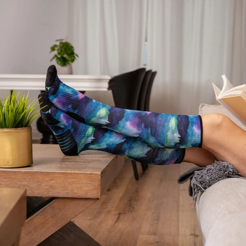 Northern Lights Compression Socks - Image 3