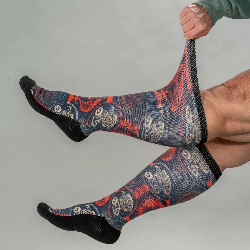 Oriental Elegance EasyStretch™ Socks - Image 5
