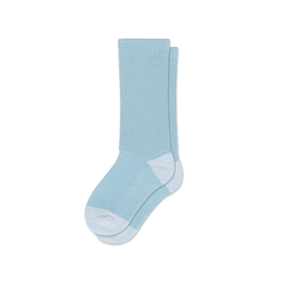 Pastel Blue EasyStretch™ Socks - Image 2