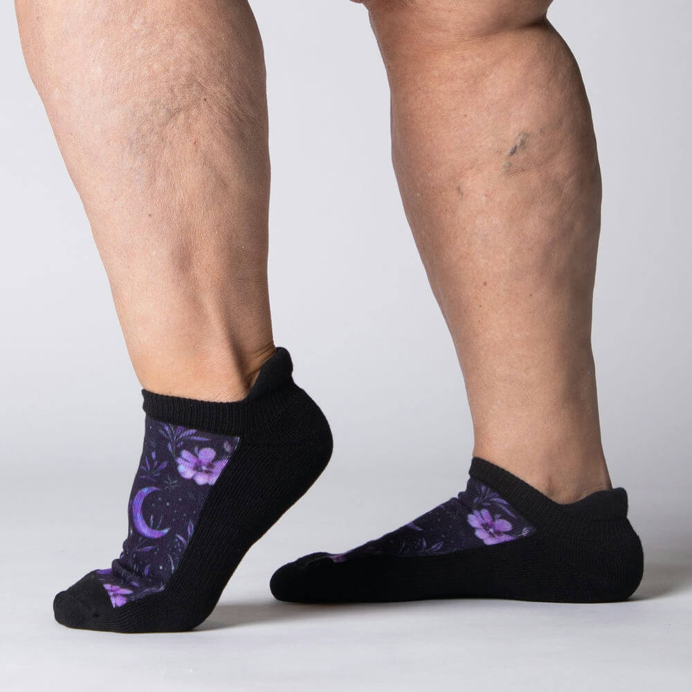 Purple Moon Ankle Socks - Image 3