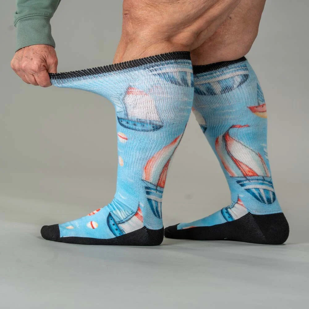 Smooth Sailing EasyStretch™ Socks - Image 4