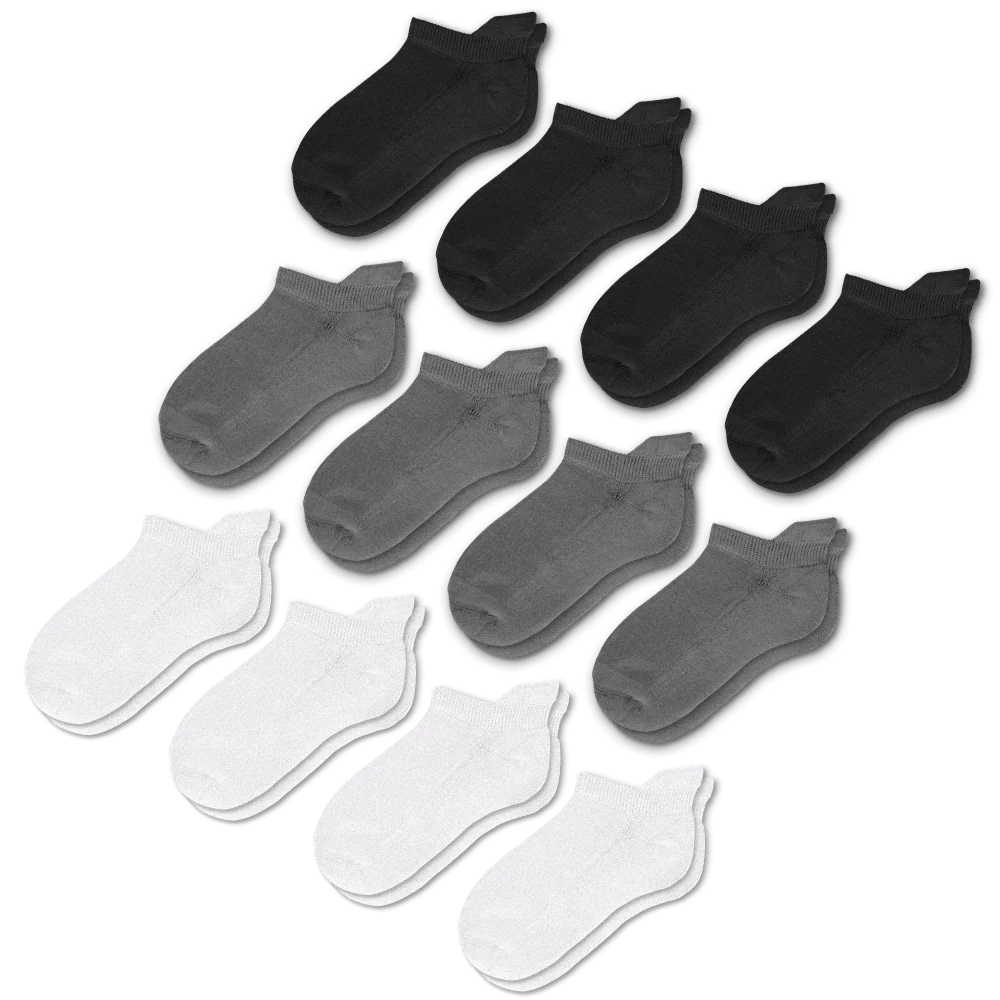 Starter Ankle Socks Bundle 12-Pack