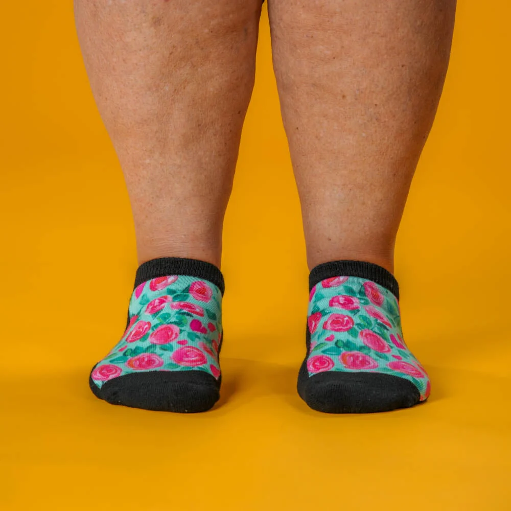 Sweet Roses Ankle Socks - Image 2