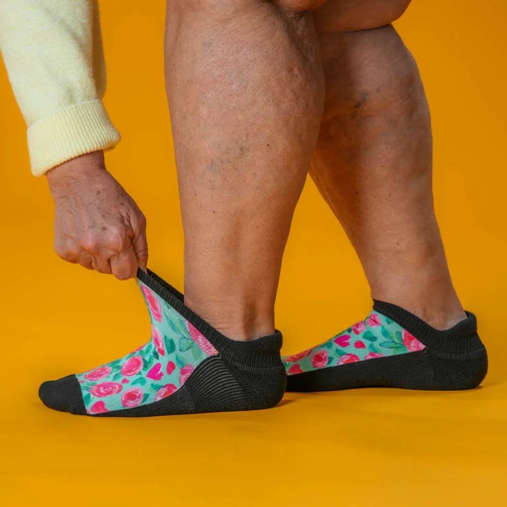 Sweet Roses Ankle Socks - Image 4