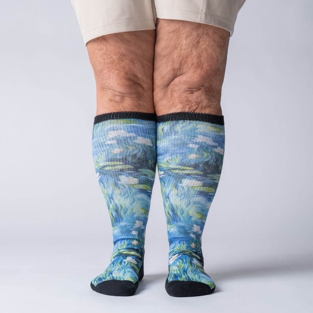 Water Lily EasyStretch™  Socks - Image 3