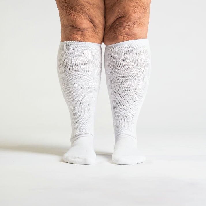 White EasyStretch™ Socks Bundle 12-Pack - Image 3