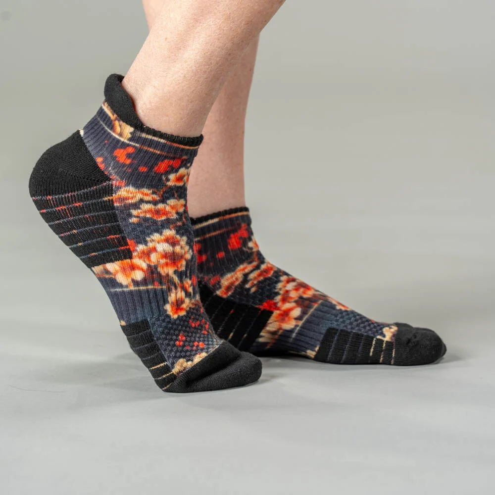 Zen Garden Ankle Compression Socks - Image 3